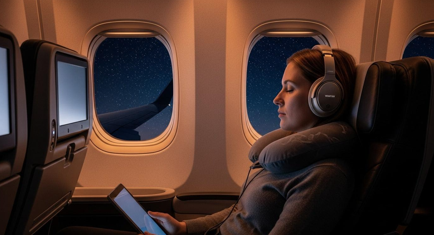 airlines using calming music