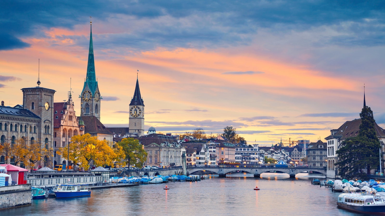 City views of Zurich Worlds Safest cities for travellers