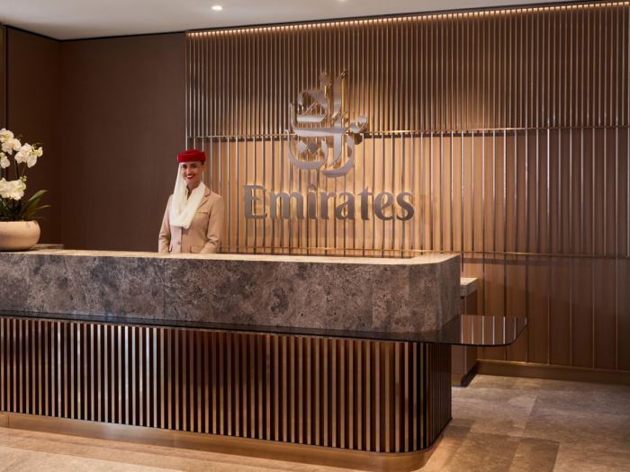 Emirates Lounge. Photo Credits: Emirates