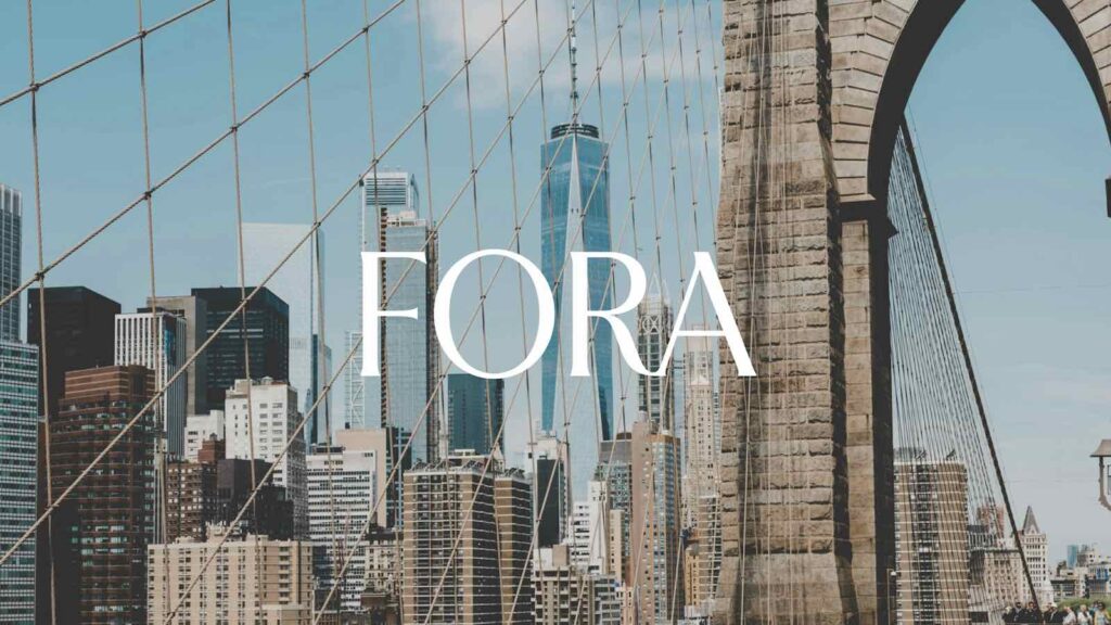 Photo Courtesy: FORA