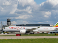 Ethiopian Airlines Airbus A350 flight