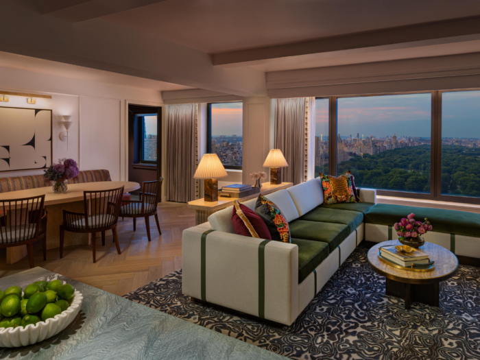 Promenade Suite - JW Marriott Essex House New York. Photo Credits: JW Marriott