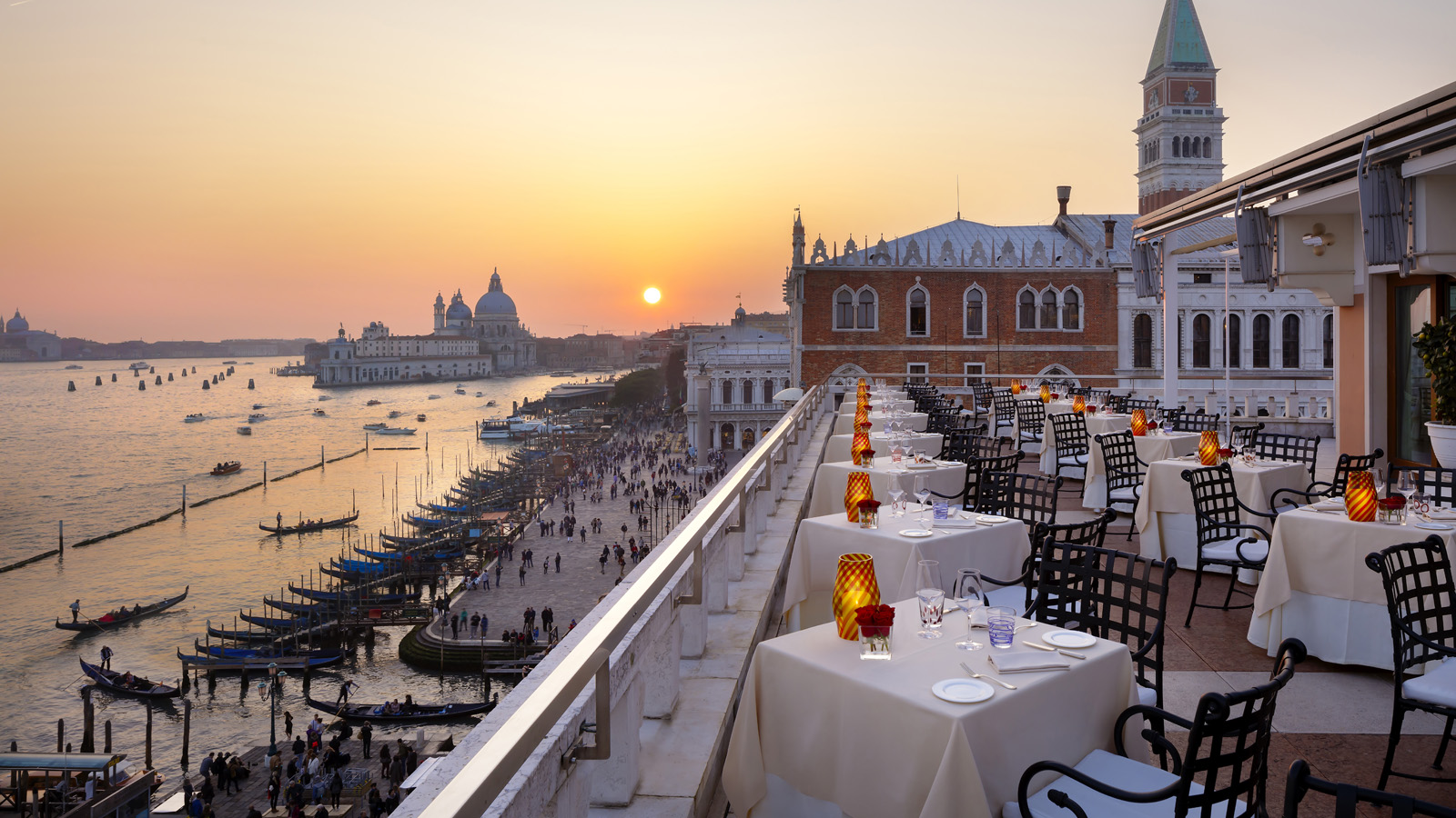 Danieli, Venezia, A Four Seasons Hotel Outdoor Dining Restaurant. Photo Courtesy-Four Seasons