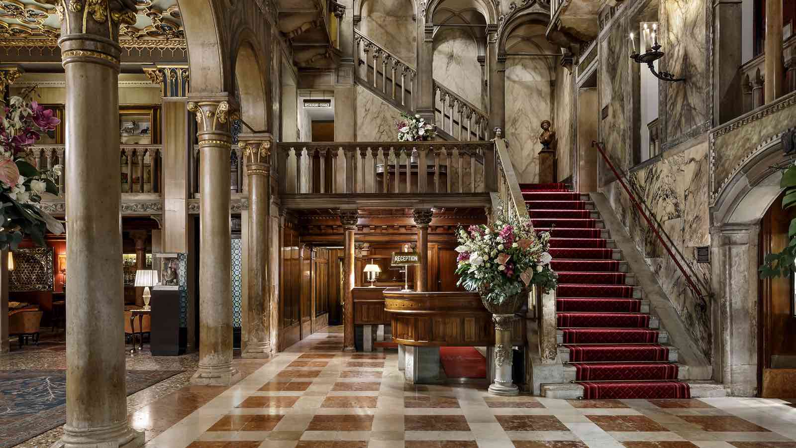 Danieli, Venezia, A Four Seasons Hotel Reception. Photo Courtesy-Four Seasons