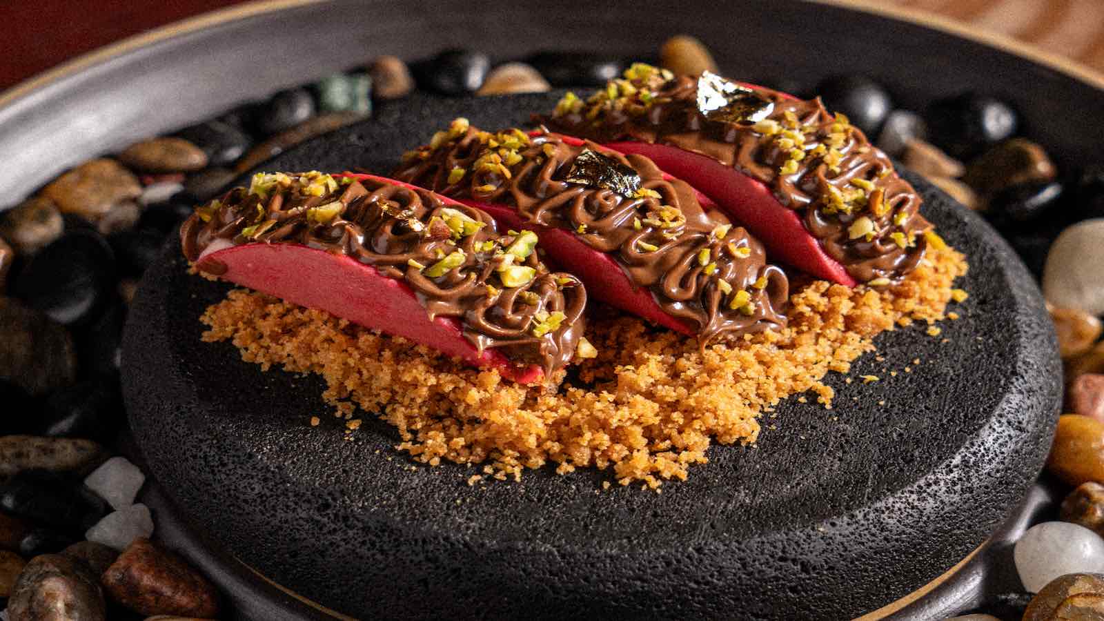 Berry Tacos at The Powder Room