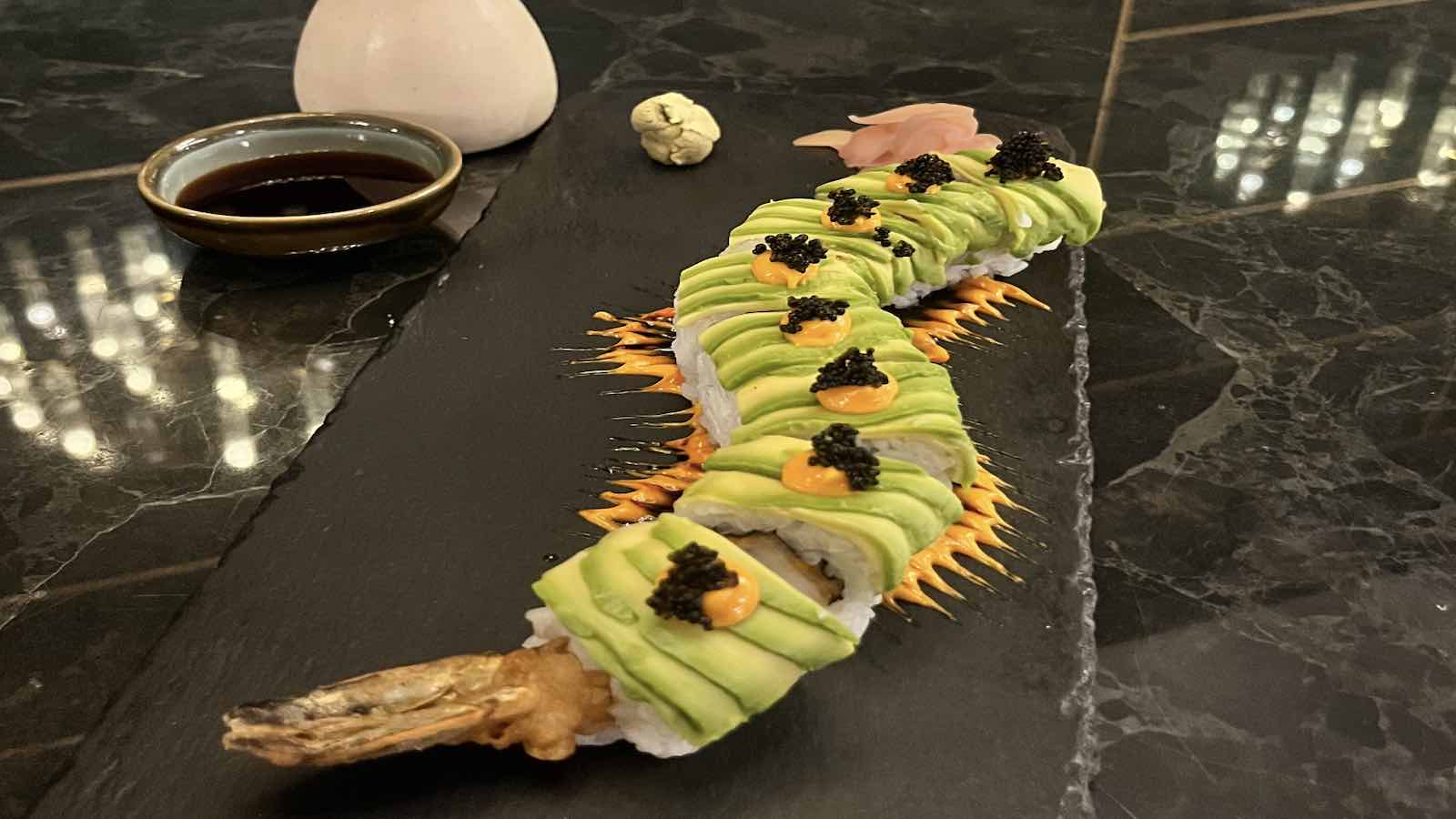 Dragon Sushi Roll at Sesame