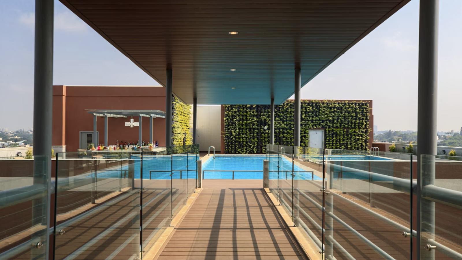 Outdoor Pool at Renaissance Bengaluru Race Course Hotel