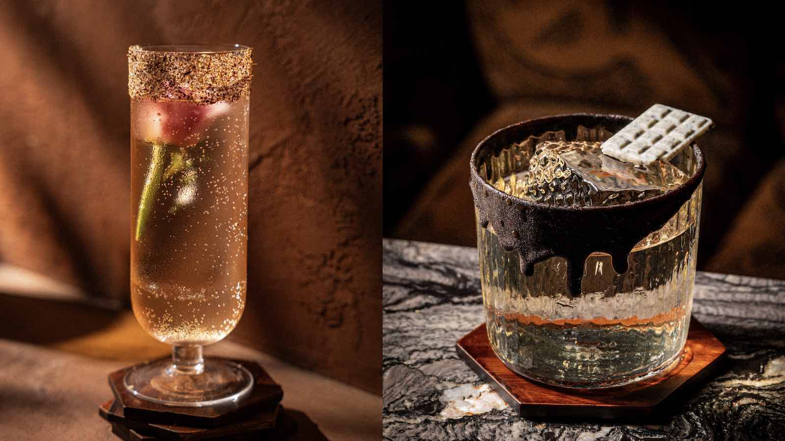 Rosa-del-Mare & Coiba Cocktails at The Powder Room